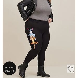 🆕️🍯3X DISNEY WINNIE THE POOH FRIENDS LEGGINGS🍯